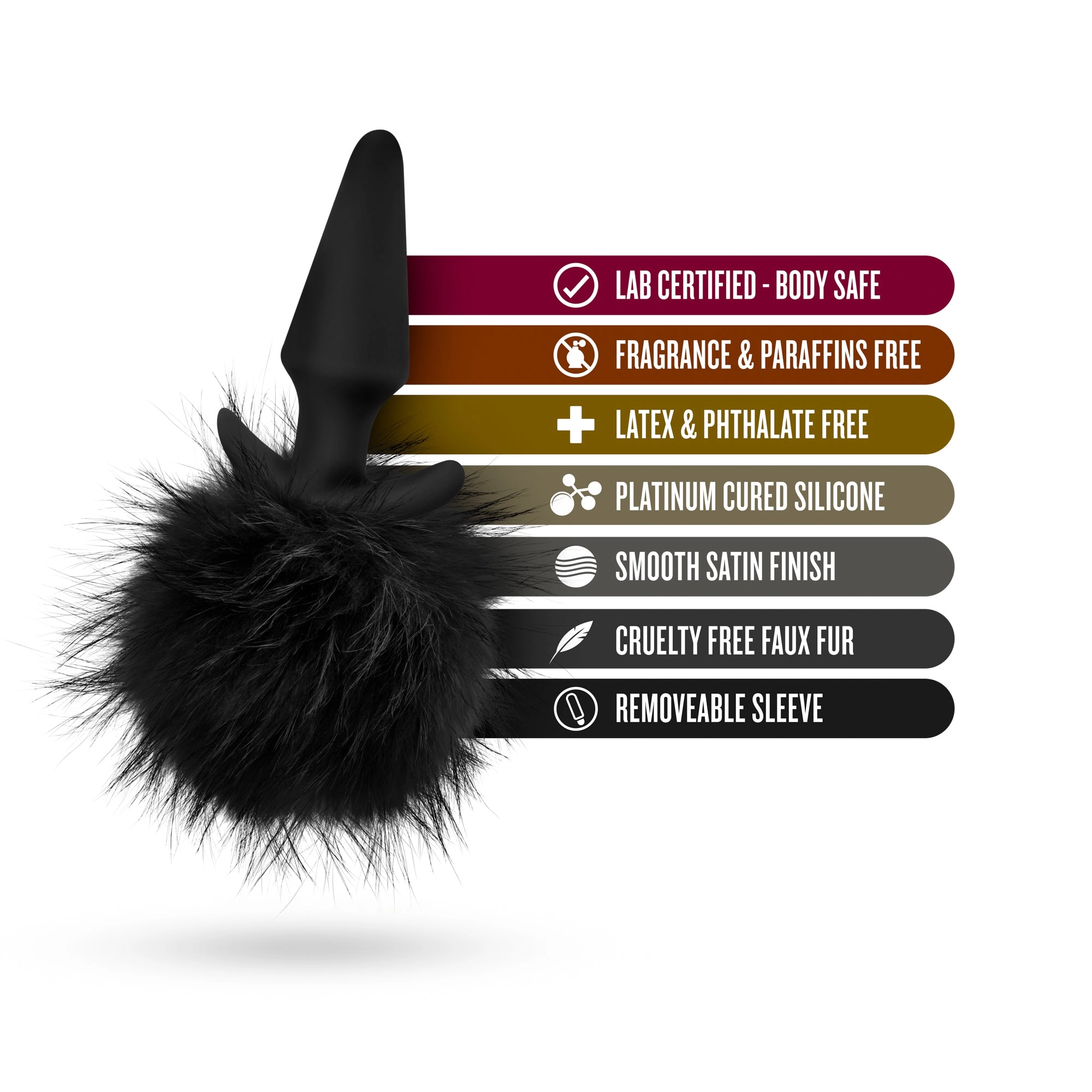 Fur Pom Pom Plug
