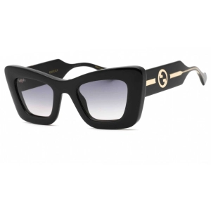 Gucci Women's Sunglasses - Black Cat Eye Full Rim Plastic Frame | GG1552S 001