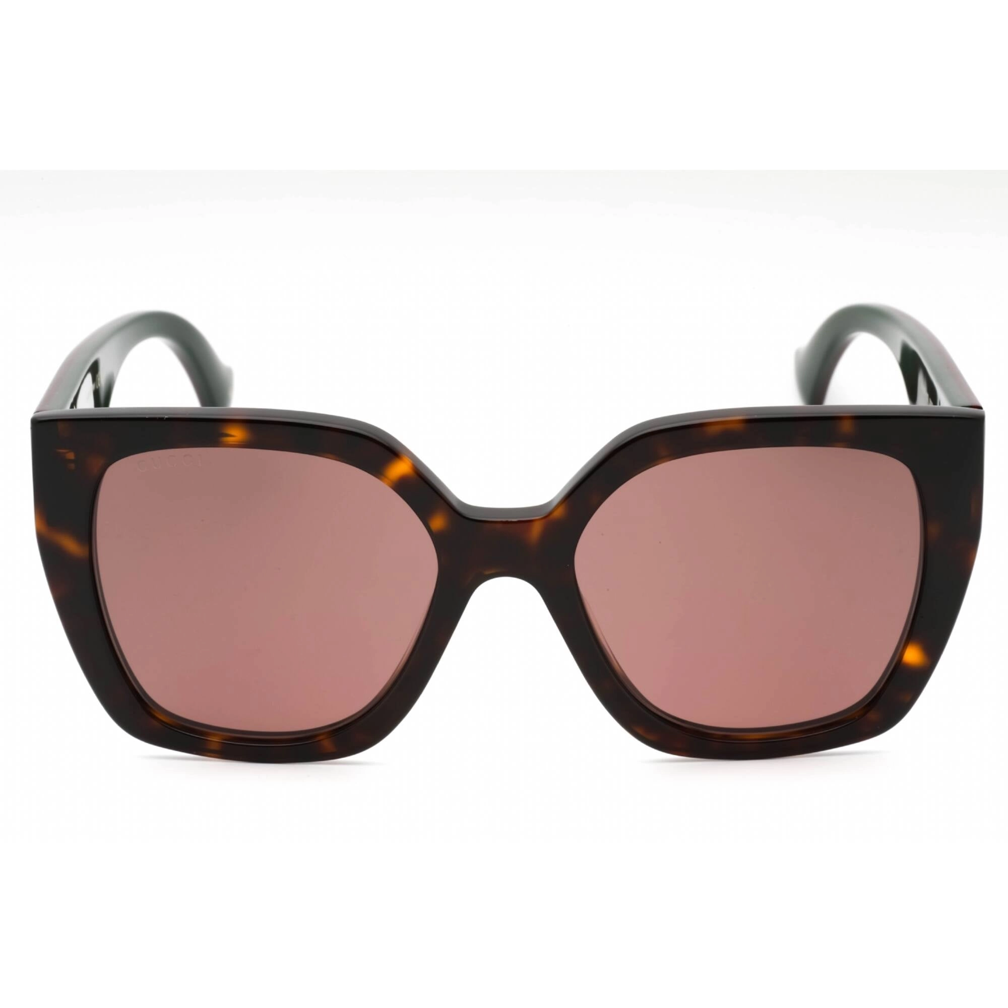 Gucci Women's Sunglasses - Havana Butterfly Full Rim Frame Brown Lens | GG1300S 002