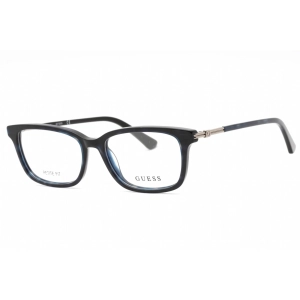 Guess Women's Eyeglasses - Blue/Other Plastic Rectangular Full Rim Frame | GU2907 092