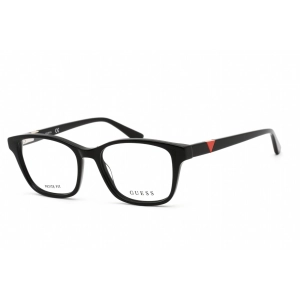Guess Women's Eyeglasses - Clear Lens Shiny Black Plastic Square Frame | GU2810 001