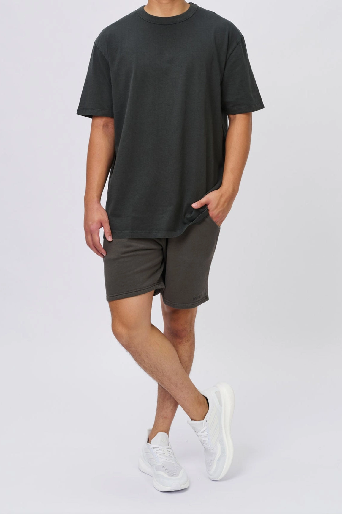 INSPORT MEN'S EASTON FLEECE ONYX SHORTS