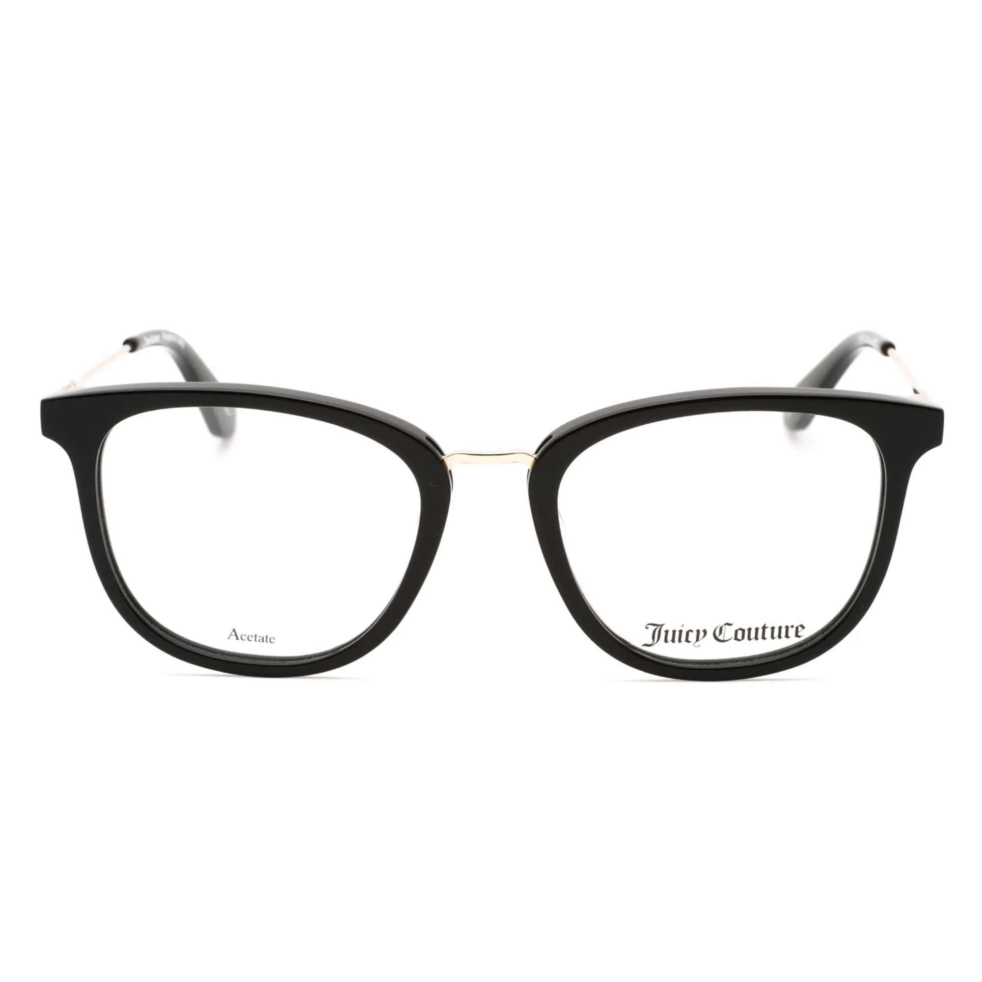 Juicy Couture Women's Eyeglasses - Black Plastic Cat Eye Shape Frame | JU 219 0807 00