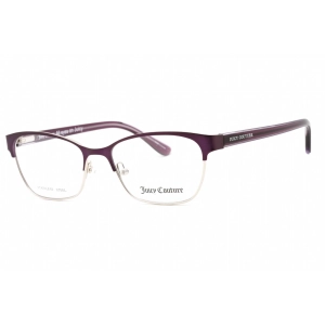 Juicy Couture Women's Eyeglasses - Violet Rectangular Metal Frame | JU 214 0B3V 00