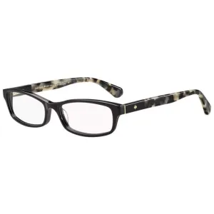 Kate Spade Women's Eyeglasses - Black Havana Plastic Frame | KATE SPADE JACEY 0WR7