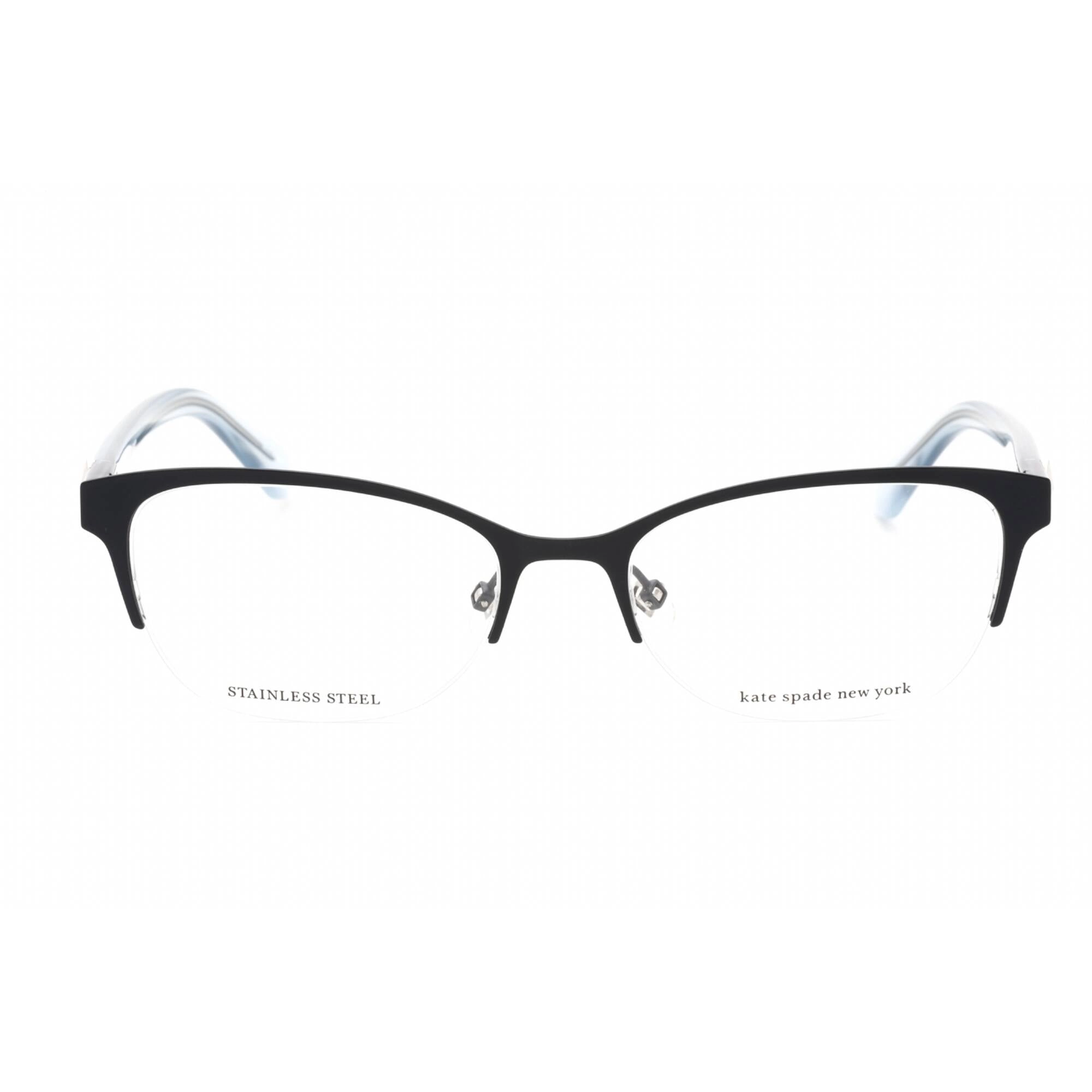 Kate Spade Women's Eyeglasses - Blue Cat Eye Frame Clear Demo Lens | FERRARA 0PJP 00