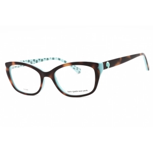 Kate Spade Women's Eyeglasses - Havana Pattern Green Cat Eye Frame | ARABELLE 02NL 00