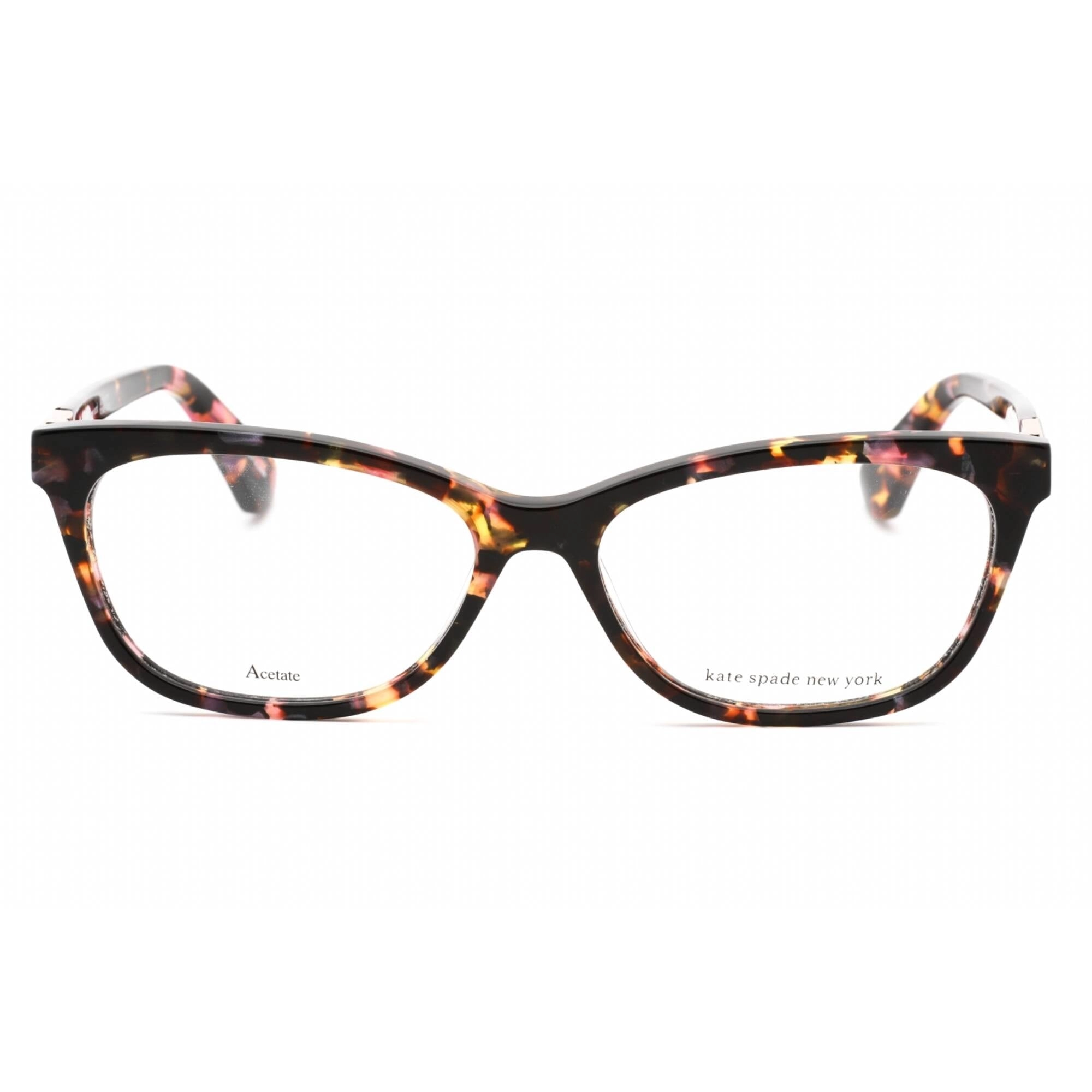 Kate Spade Women's Eyeglasses - Pink Havana Cat Eye Plastic Frame | Amelinda 0HT8 00