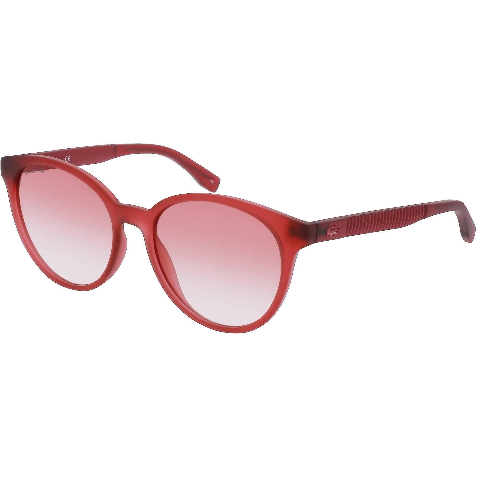 Lacoste Women's Sunglasses - Transparent Cyclamen Cat Eye Frame | LACOSTE L887S 526