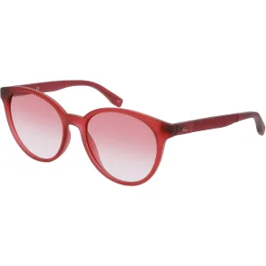 Lacoste Women's Sunglasses - Transparent Cyclamen Cat Eye Frame | LACOSTE L887S 526