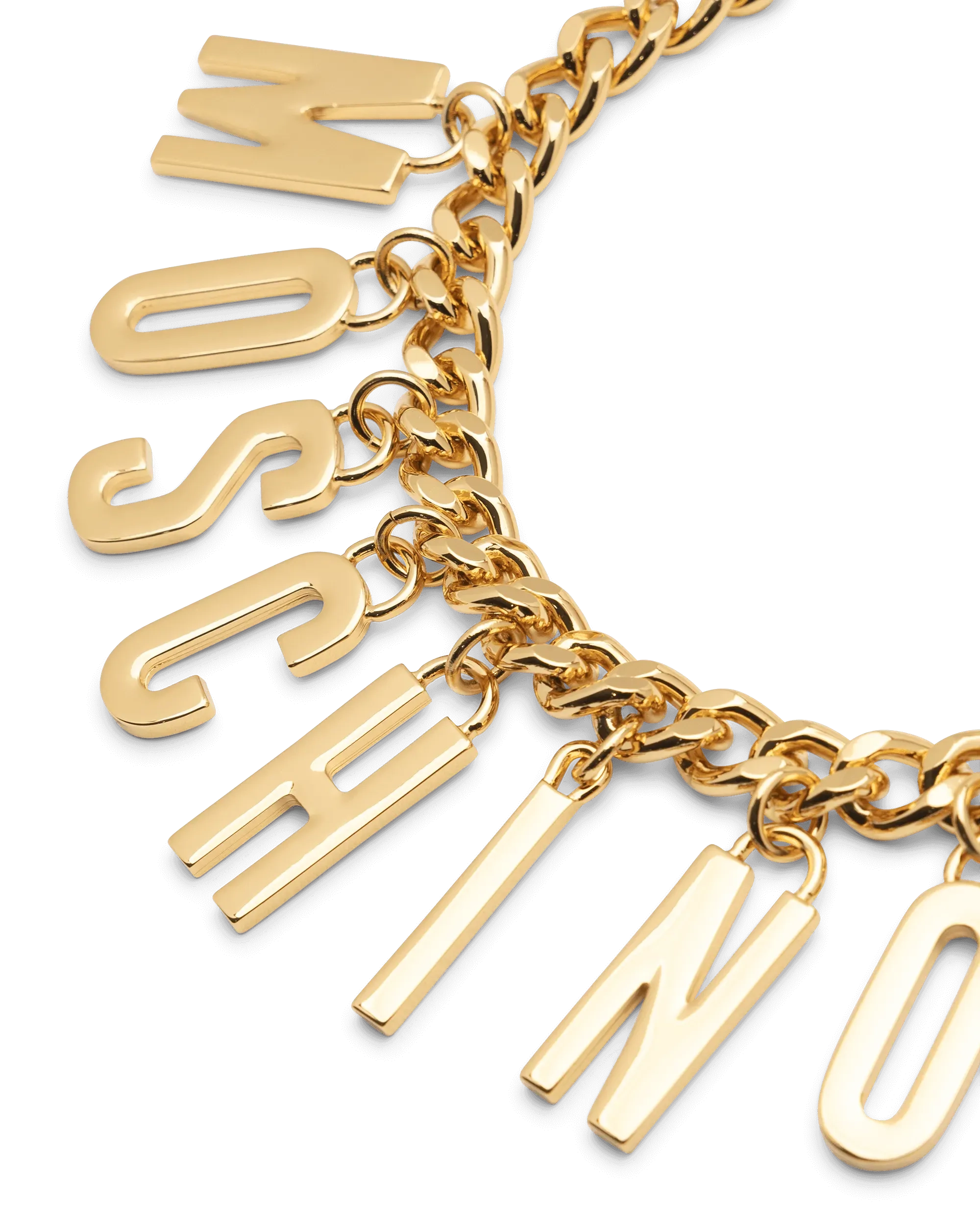 Letter Logo Moschino Necklace