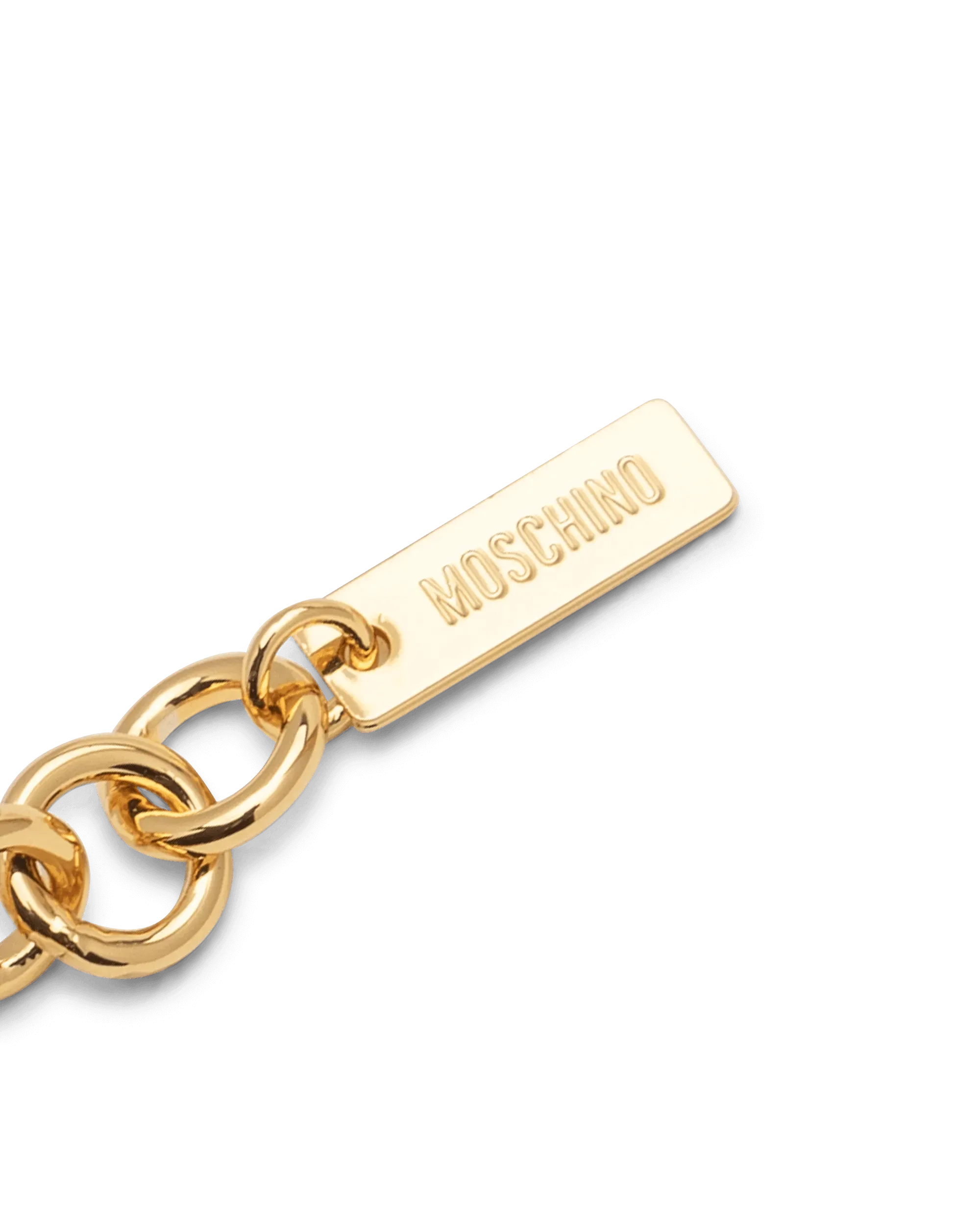 Letter Logo Moschino Necklace