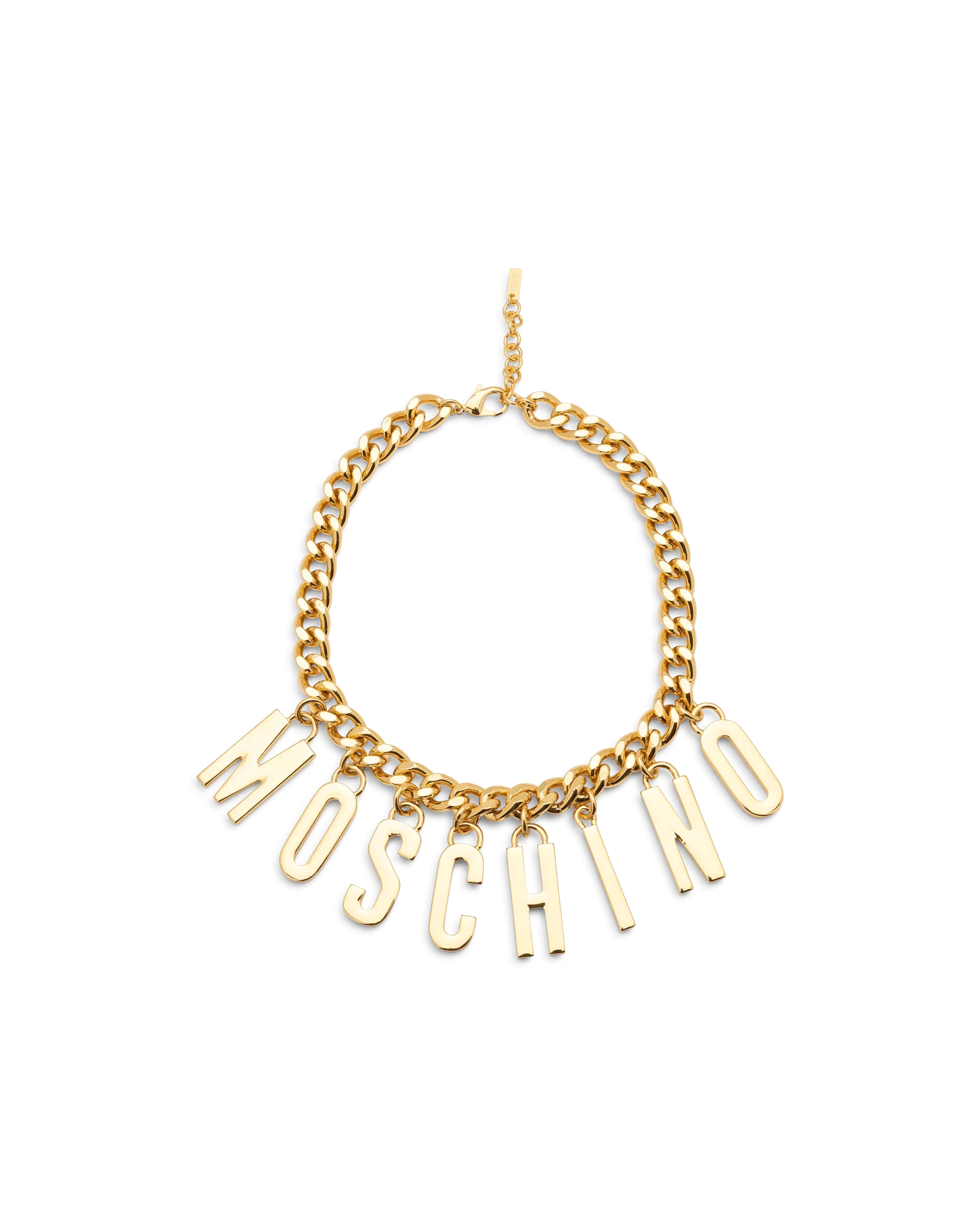 Letter Logo Moschino Necklace