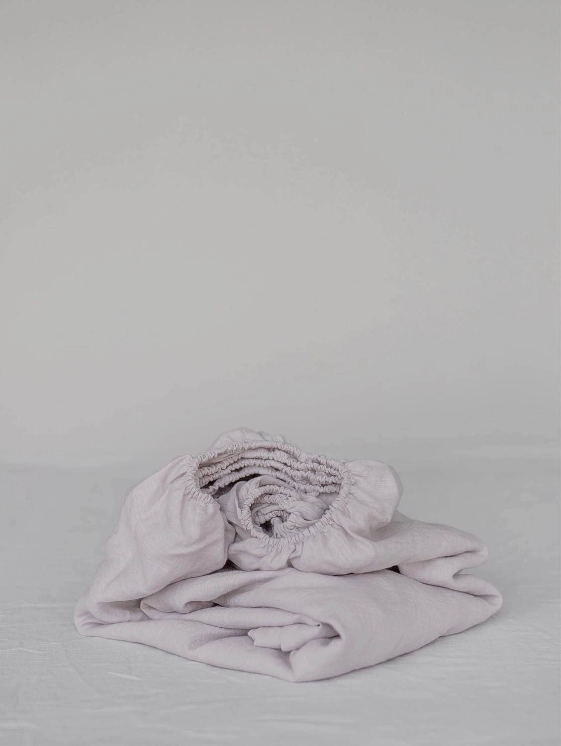 Linen Fitted Sheet | Cream