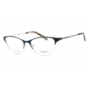Liz Claiborne Women's Eyeglasses - Clear Lens Blue Palladium Frame | L 465 00JI 00