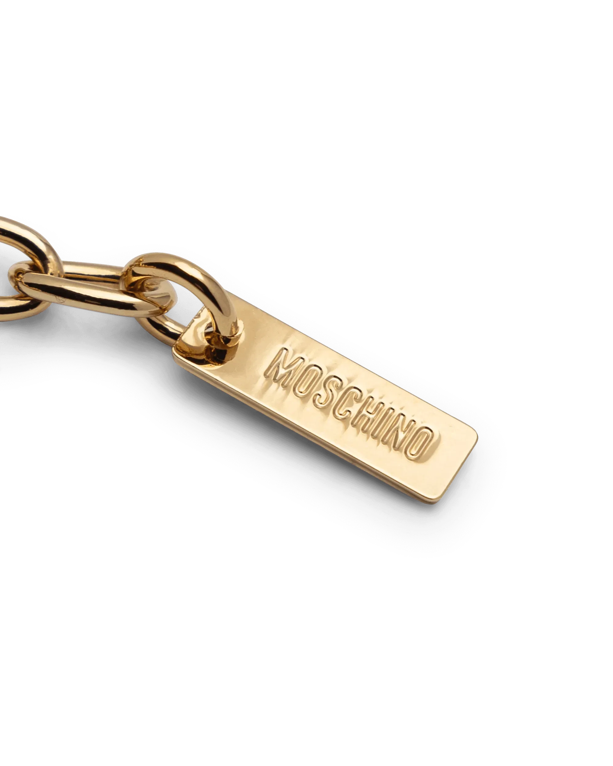 Logo Lettering Cuban Chain Bracelet