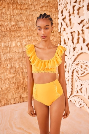 Lunaire Bikini Bottom - Canary