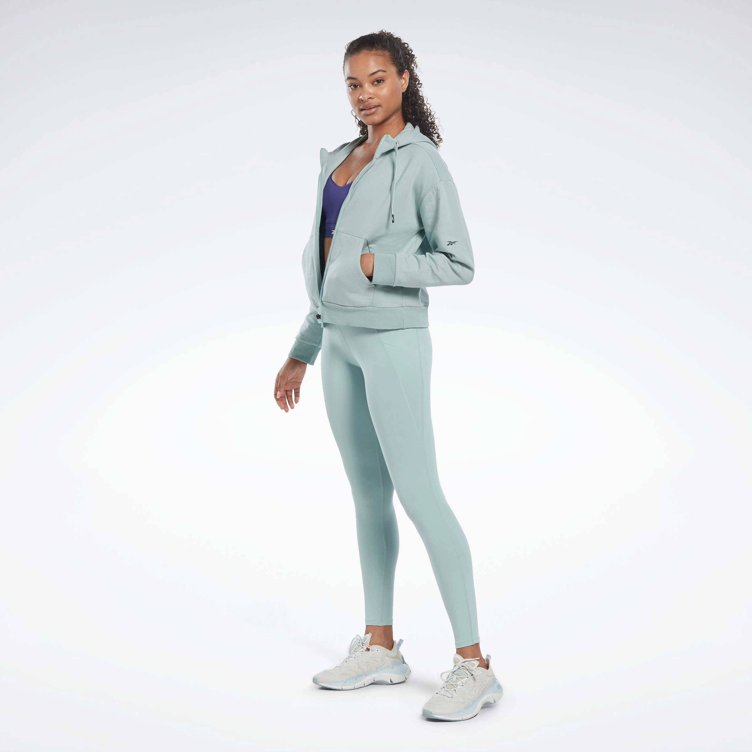 Lux High-Waisted Leggings Seaside Grey
