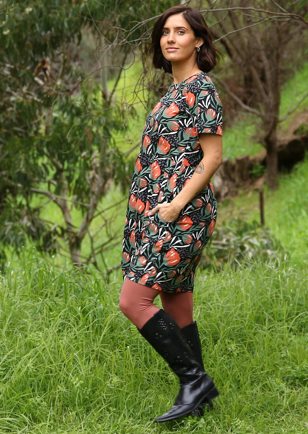 Mabel Dress Botany