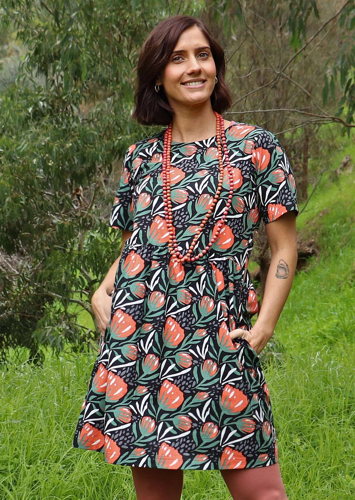 Mabel Dress Botany