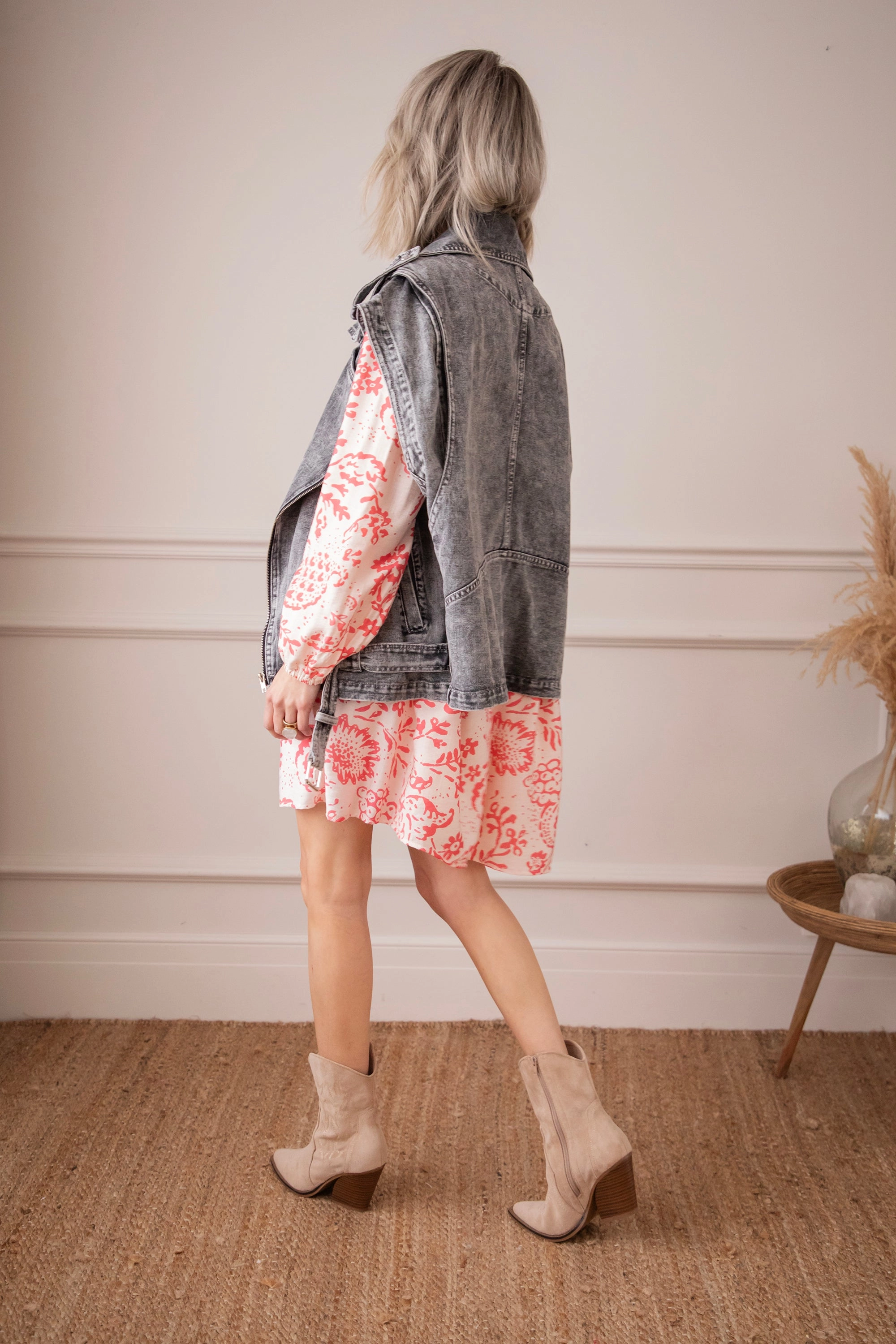 Miss Bloom Pink - Jurk