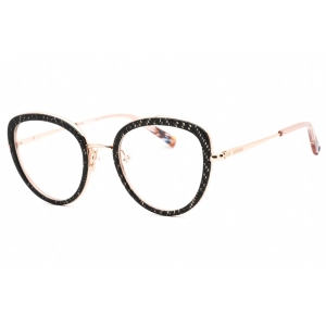 Missoni Women's Eyeglasses - Black Nude Butterfly Metal Full Rim | MIS 0043 0KDX 00