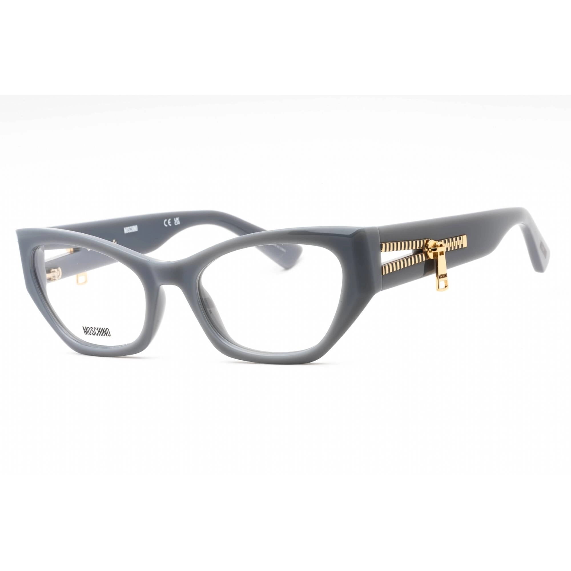 Moschino Women's Eyeglasses - Azure Plastic Cat Eye Full Rim Frame | MOS632 0MVU 00