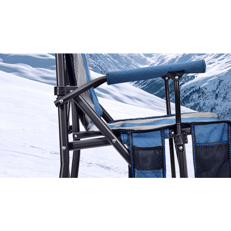 Mpow Heated camping chair Blue