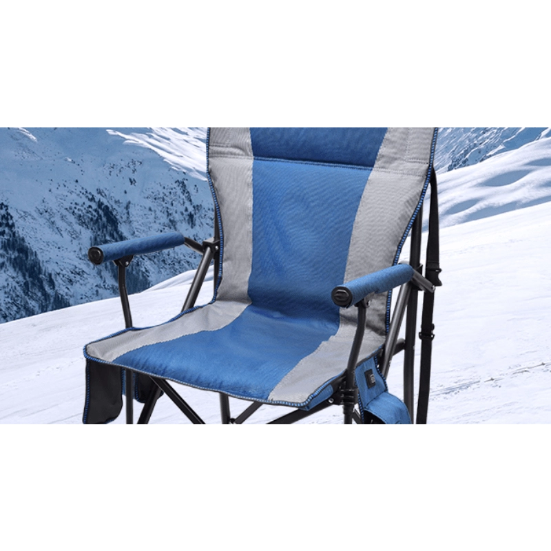 Mpow Heated camping chair Blue