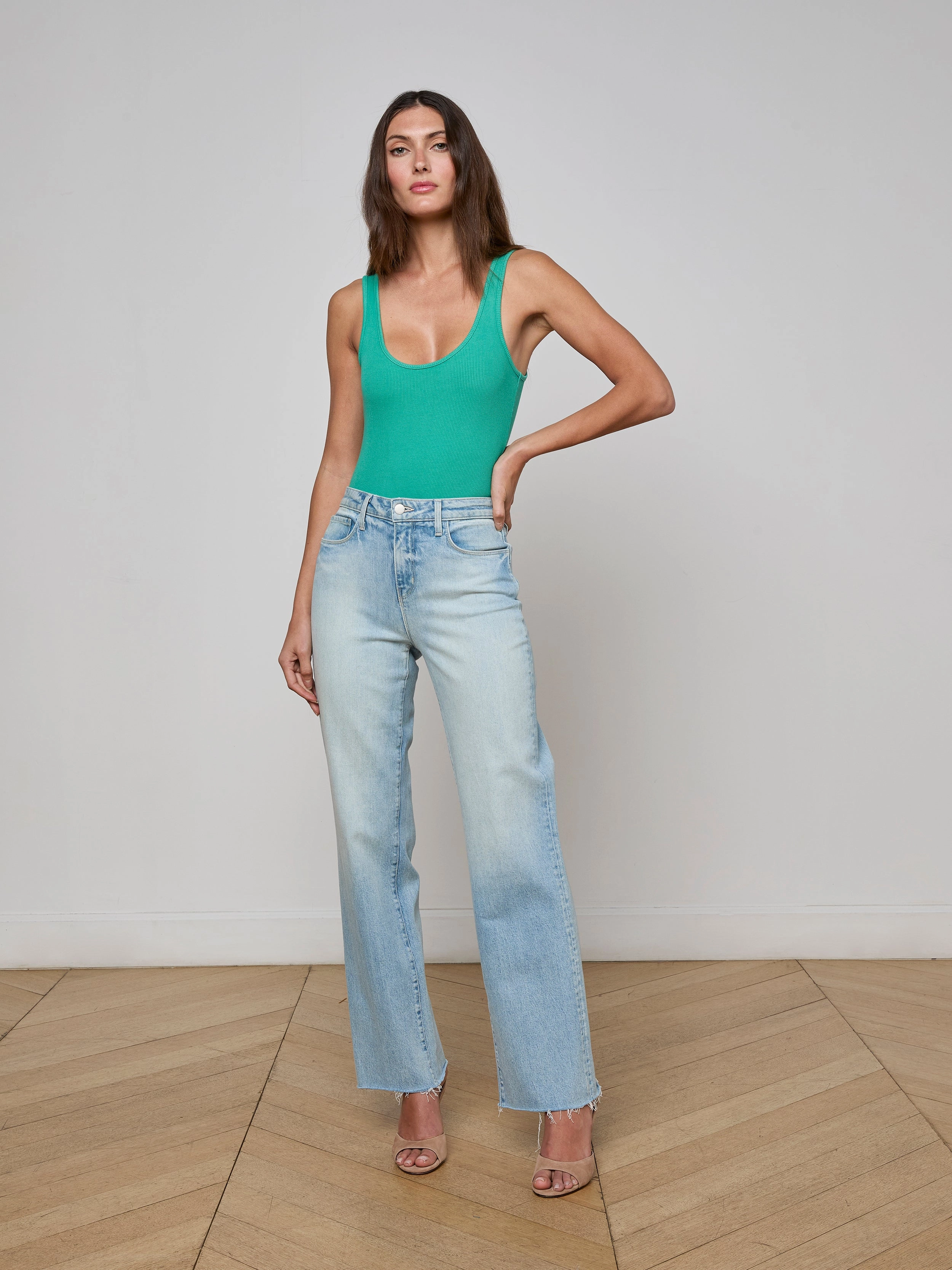 Nica Scoopneck Bodysuit
