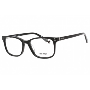 Nine West Women's Eyeglasses - Black Plastic Full Rim Rectangular Frame | NW5195 001