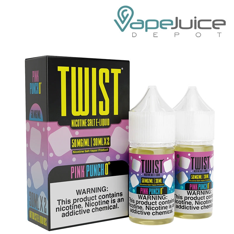 Pink Punch 0° (Pink 0°) Twist Salt E-Liquid 60ml