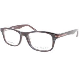 Primary Women's Eyeglasses - Demo Lens Plastic Full Rim Rectangular Frame | 1045 RED