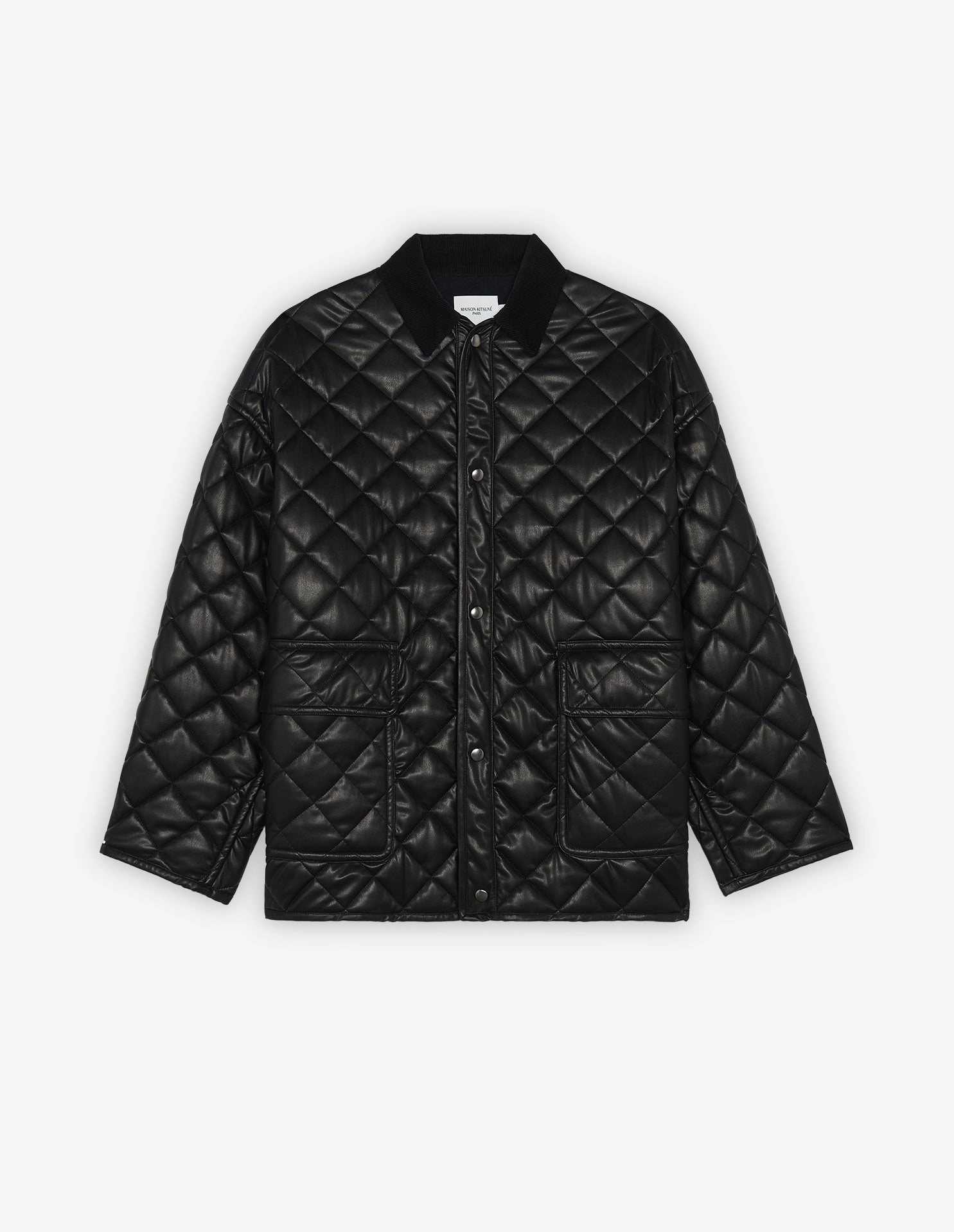 QUILTED JACKET BLACK