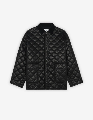 QUILTED JACKET BLACK