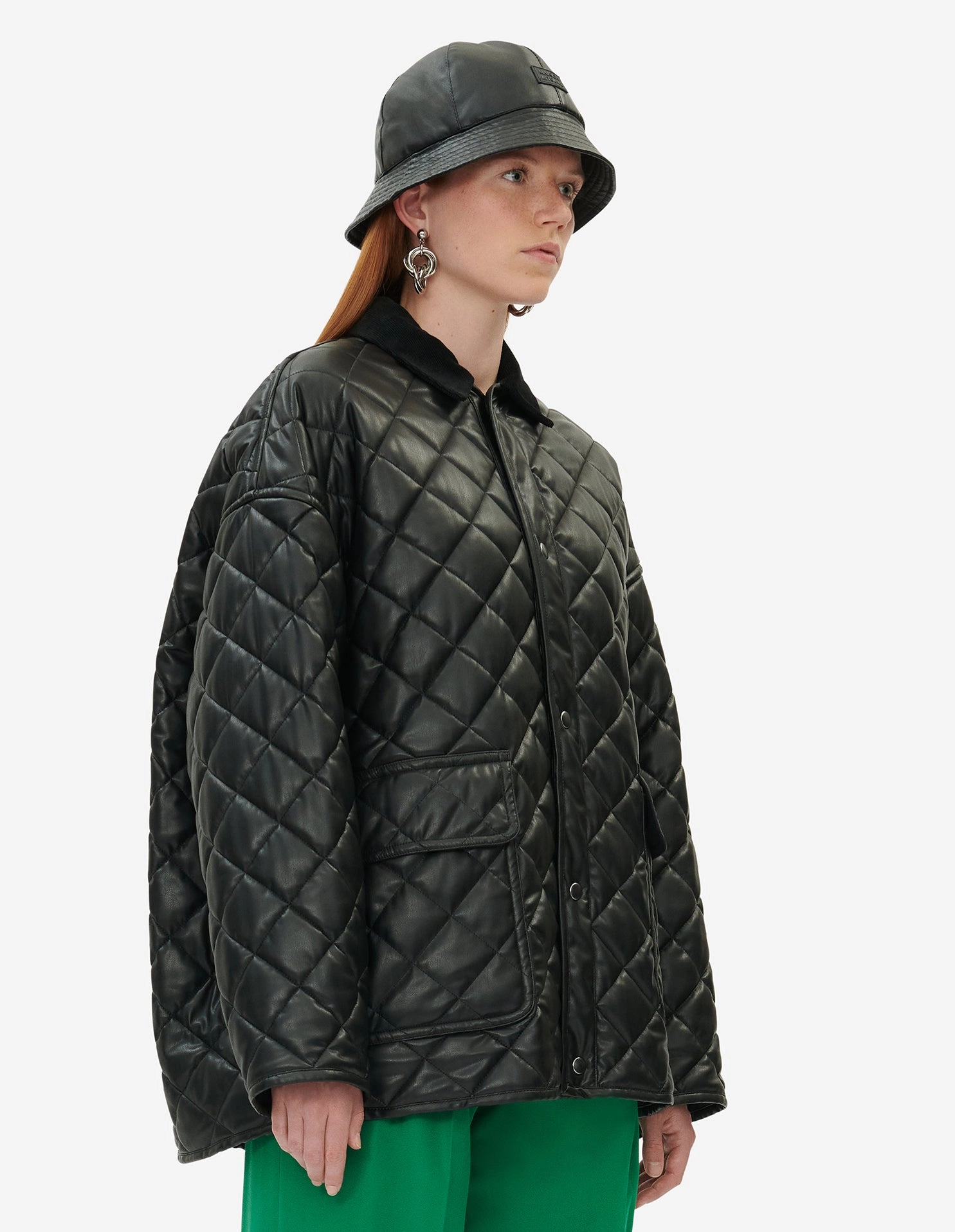 QUILTED JACKET BLACK