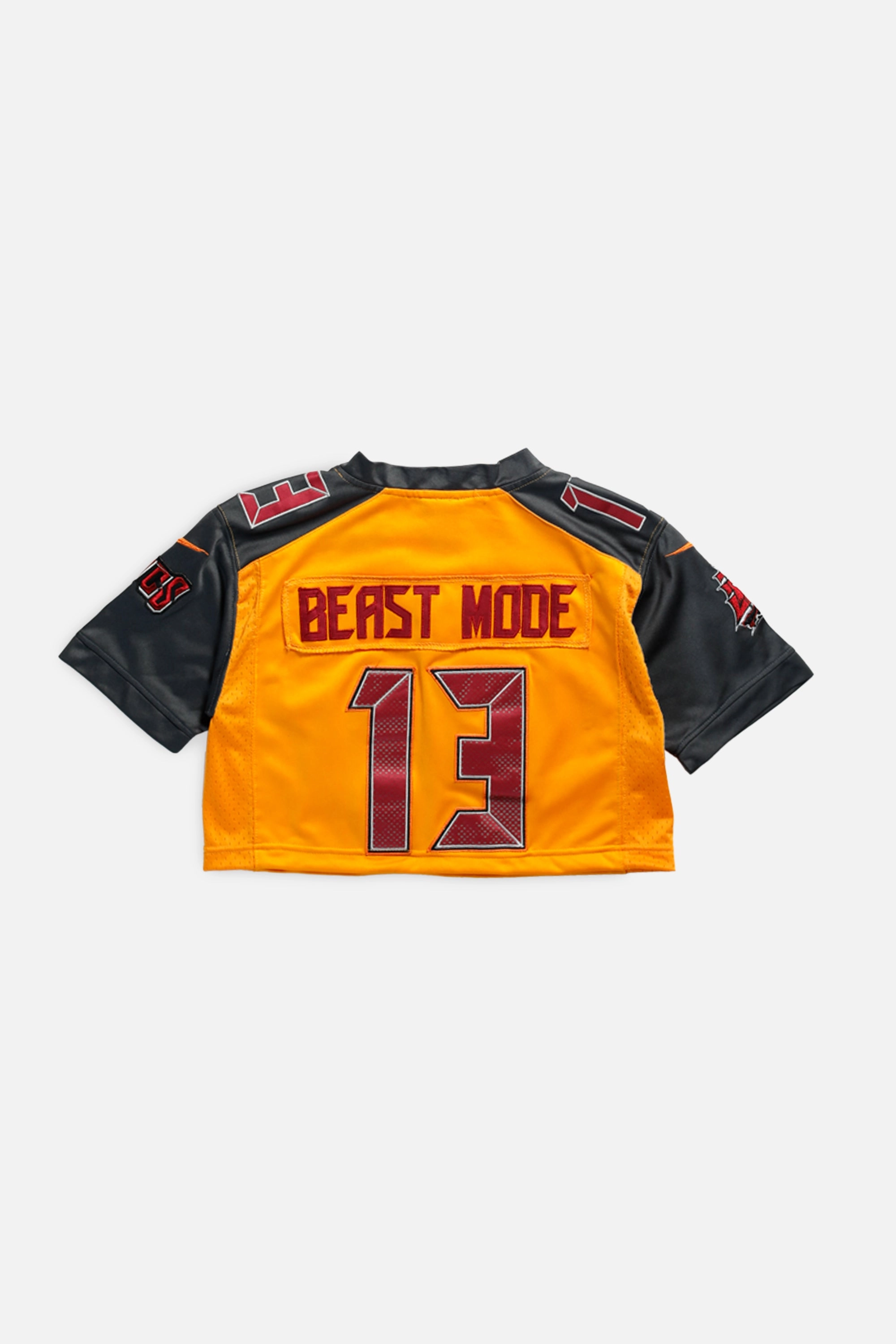 Rework Crop Tampa Bay Buccaneers NFL Jersey - XS