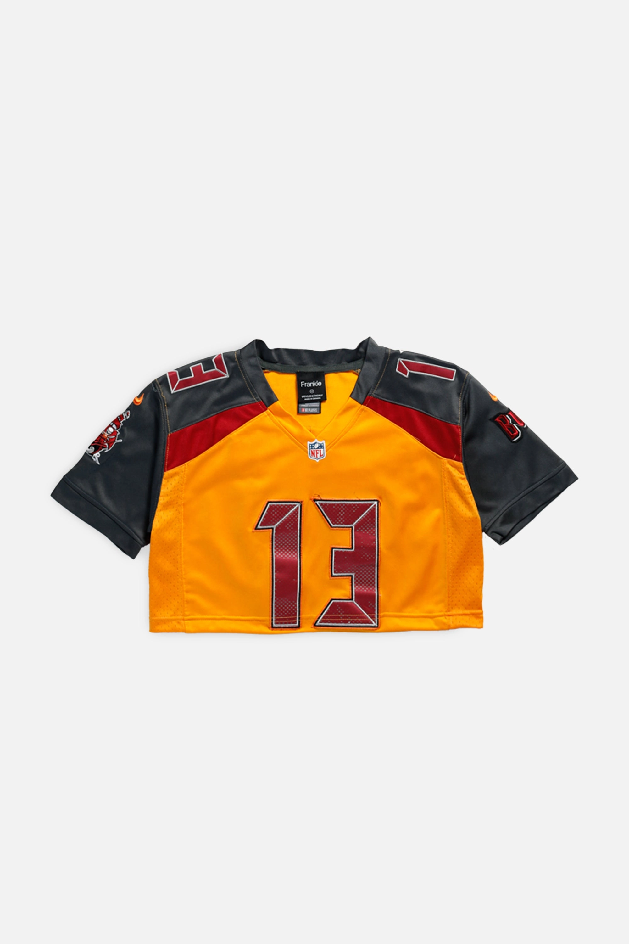 Rework Crop Tampa Bay Buccaneers NFL Jersey - XS