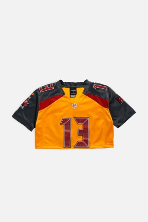 Rework Crop Tampa Bay Buccaneers NFL Jersey - XS