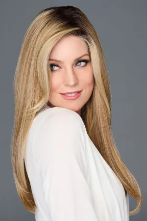 Sale - Raquel Welch Toppers - Top Billing 18" Lace Front - Color: Shaded Iced Pumpkin Spice (RL29/33SS)