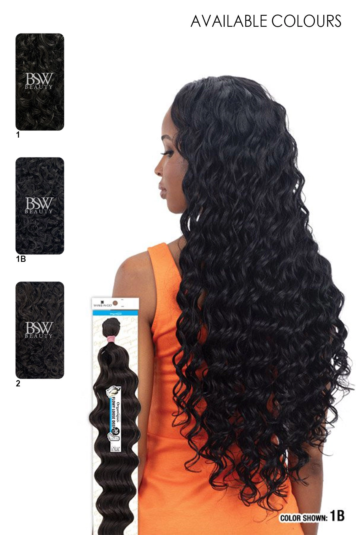 SHAKE N GO ORGANIQUE FLOWY LOOSE DEEP 30"
