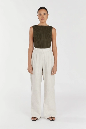 SIENNA OLIVE KNIT TANK