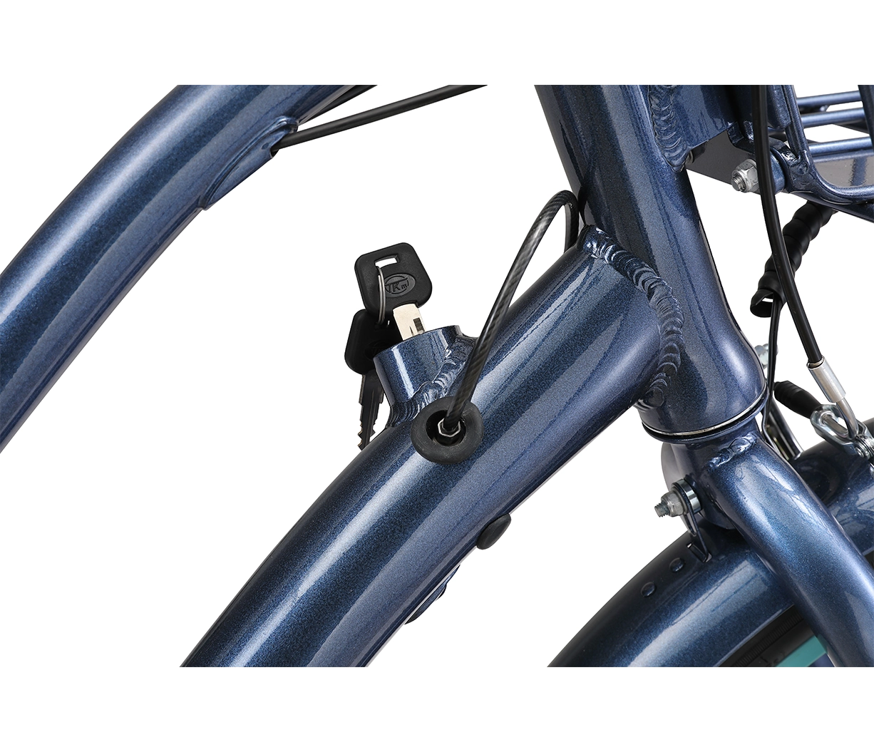 sixthreezero EVRYjourney Women's Casual Edition 7-Speed w/ Integrated Cable Lock, Light and Basket