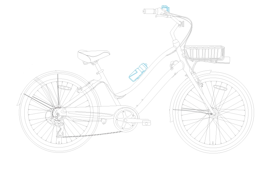sixthreezero EVRYjourney Women's Casual Edition 7-Speed w/ Integrated Cable Lock, Light and Basket
