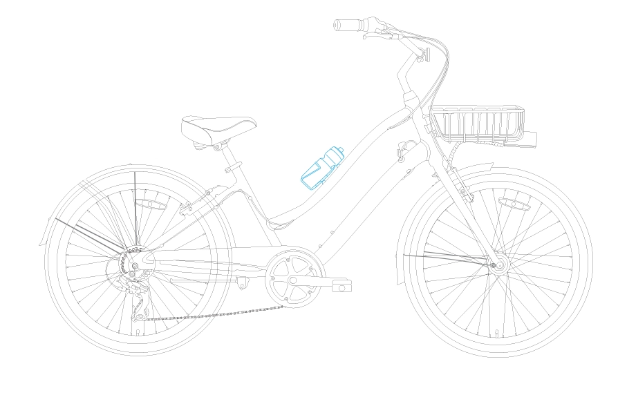 sixthreezero EVRYjourney Women's Casual Edition 7-Speed w/ Integrated Cable Lock, Light and Basket