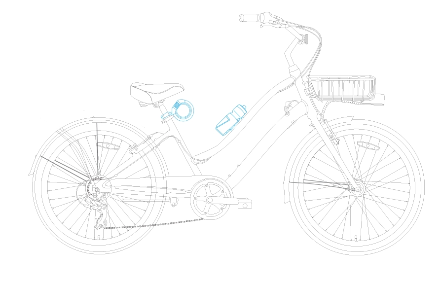sixthreezero EVRYjourney Women's Casual Edition 7-Speed w/ Integrated Cable Lock, Light and Basket