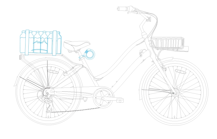 sixthreezero EVRYjourney Women's Casual Edition 7-Speed w/ Integrated Cable Lock, Light and Basket