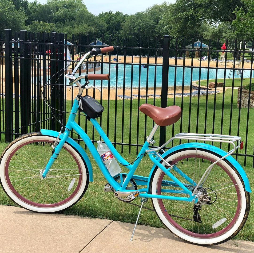 sixthreezero EVRYjourney Women's Casual Edition 7-Speed w/ Integrated Cable Lock, Light and Basket
