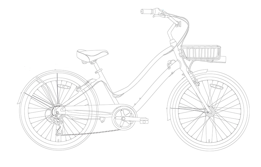 sixthreezero EVRYjourney Women's Casual Edition 7-Speed w/ Integrated Cable Lock, Light and Basket