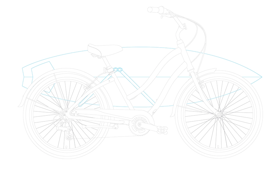 sixthreezero EVRYjourney Women's Casual Edition 7-Speed w/ Integrated Cable Lock